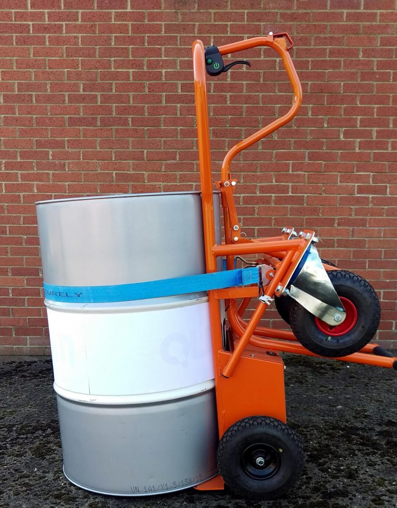 Powered Oil Drum Mover | SHS Handling Solutions